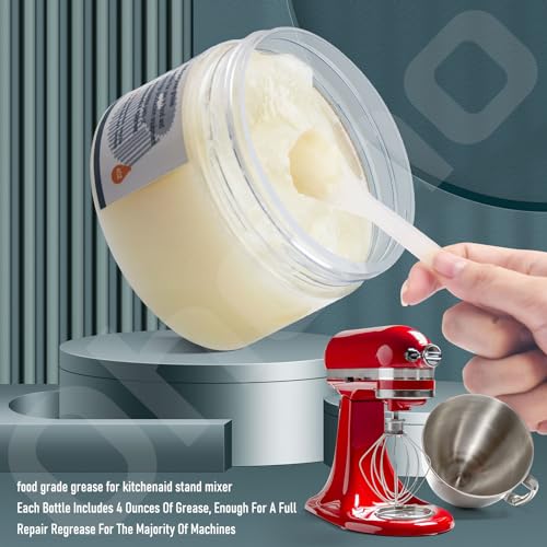 4 oz Food Grade Grease for KitchenAid Stand Mixer – Universal Compatibility, Gasket Replacement