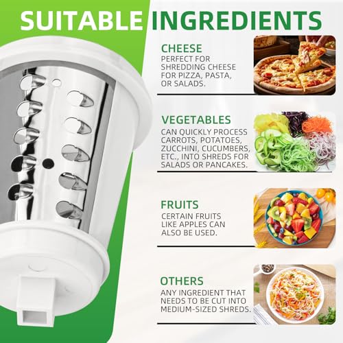Shred Cone Replacement for Presto Salad Shooter 02910 02980 – PROSOCOOL