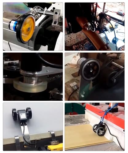 Digital Length Counter Wheel 0-999999 ft/in/m/yard with Dual Relay Outputs
