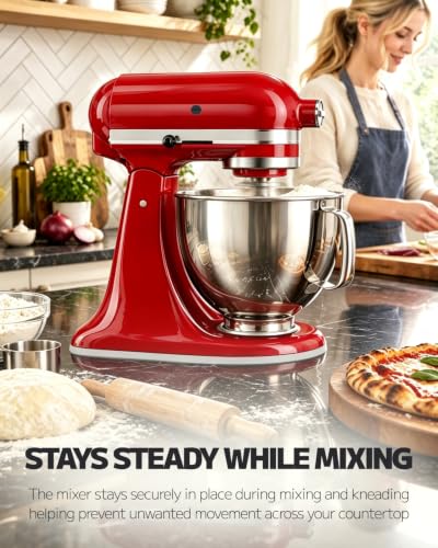 MIMORE Frosted 4.5-5 QT Tilt-Head KitchenAid Mixer Slider Base Mat