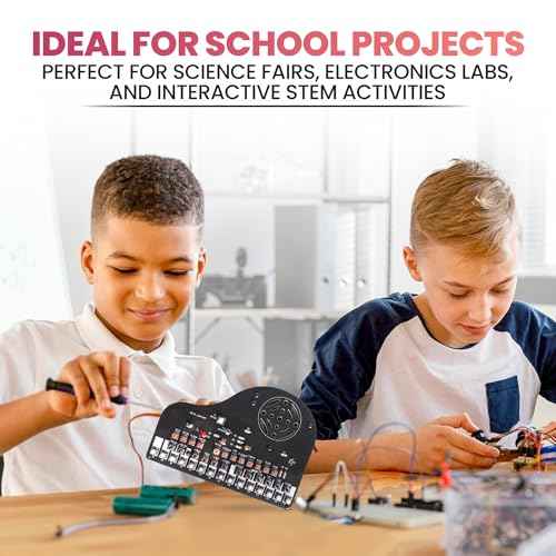 DIY Piano Soldering Project Kit Electronics Solder Practice Kit, Great STEM Project and Gift, Multi-Function