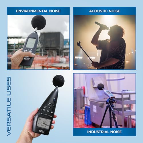 Sper Scientific 840091 Replacement Wind Screen for Sound Meter – 1 Count