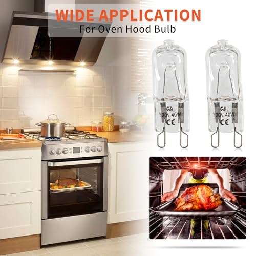 WPW10571723 Halogen Range Hood Bulb 120V 40W for Whirlpool Ovens & Hoods