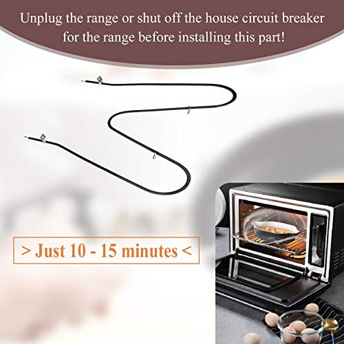 Oven Bake Heating Element for Frigidaire/Kenmore 316075103 2600W 240V - Replaces AP2125026
