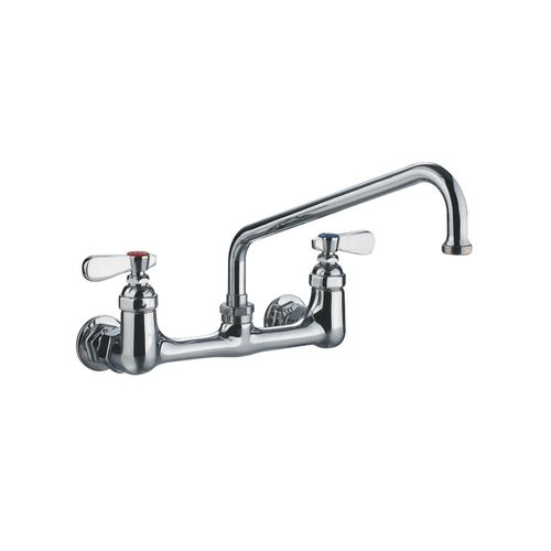 WHFS9814-12-C Polished Chrome Heavy Duty Wall Mount Utility Faucet
