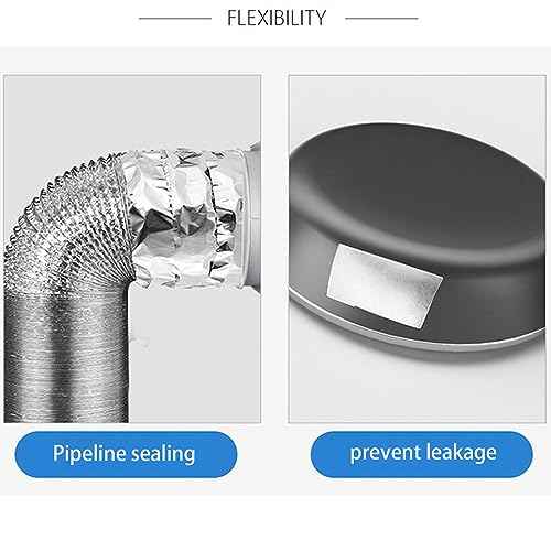 WELSTIK Professional Grade Aluminum Foil Tape 3.9mil Thick for HVAC, Sealing & Patching Hot & Cold Air Ducts,HVAC, Pipe, Air Ducts(3 Inch(72mm) by 40 Feet)