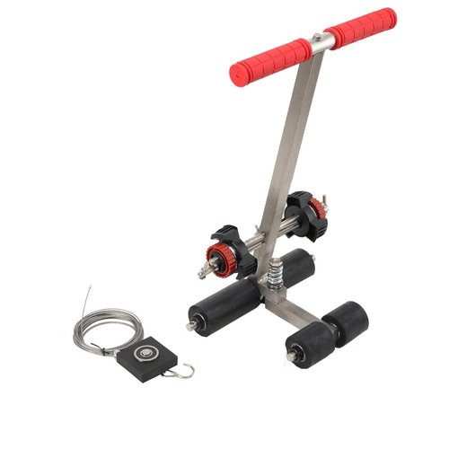 CDZHLTG Floor Tape Applicator Court Line Tape Machine Paint Tape Applicator Tape Marking Machine Hand-Push Tape Sticking Machine Lane Marking Applicator for Floor Marking Such As Tile Concrete Asphalt