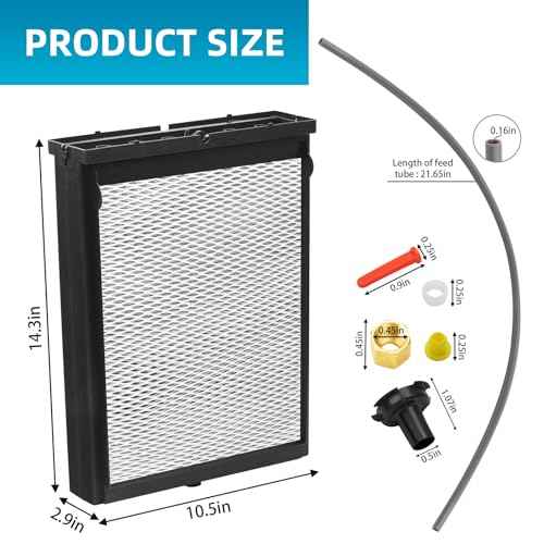 4839 Humidifier Maintenance Kit, No. 35 Water Panel Humidifier Replacement Filter, Fits for Aprilaire Whole Home Humidifier Models: 600, 600A, 600M