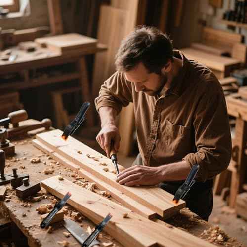 8 Pack 6 Inch Plastic Spring Clamps, Big Clips Heavy Duty, Large Spring Clamps for Woodworking, Backdrop Stand, Crafts, Photography, Banner, Balloon Arch Garland Clips, Strong Clamp with Soft Tips