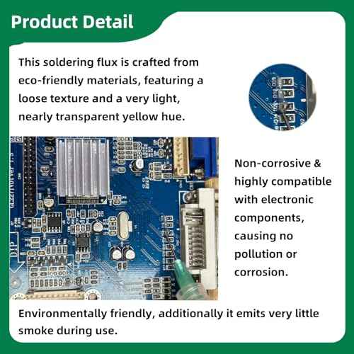 Kaisiking No Clean Soldering Flux Paste,Lead-Free Solder Flux for Electronics Soldering Rosin Flux 10cc