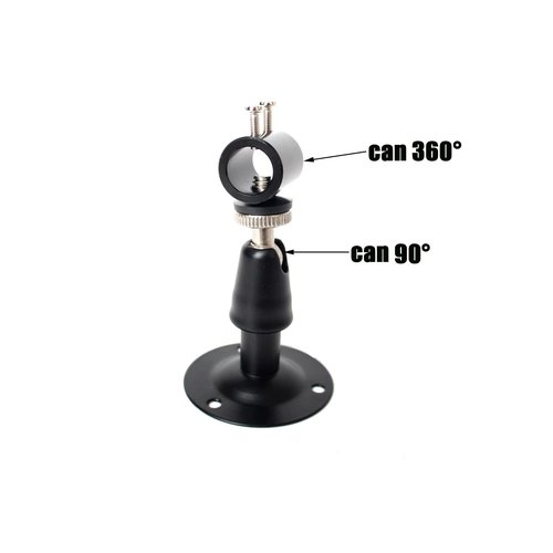 Laser positioning bracket laser module fixing bracket laser module mount Bracket with cooling function 360-degree adjustable positioning bracket 12mm (1pack)