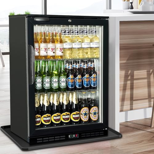 ieesspd Mini Fridge Mat 24x24x0.5 Black, Leak-Proof Drip Tray for Fridge & Washer