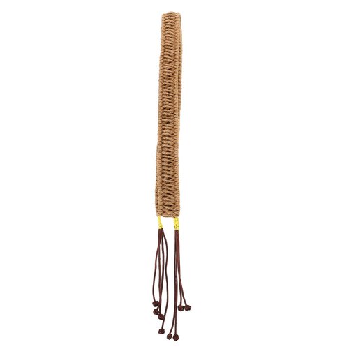POPETPOP 1pc Handmade Rope for Ethereal Drum Decoration Light Brown Decorative Rope for Craft and Drum Use Suitable for Hand Pan Drum