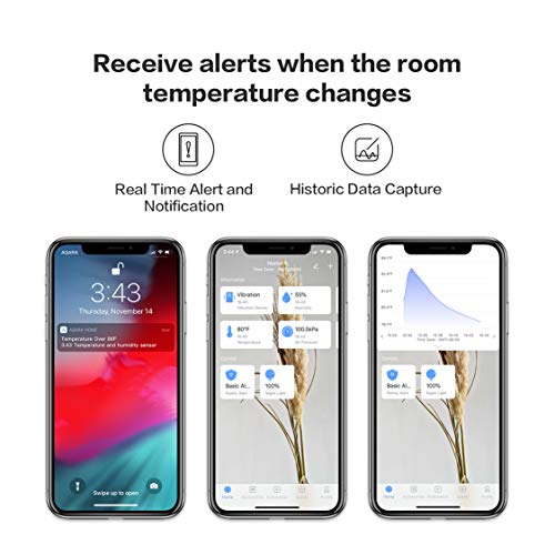 Aqara Zigbee Temperature and Humidity Sensor - Accurate Home Environment Monitoring