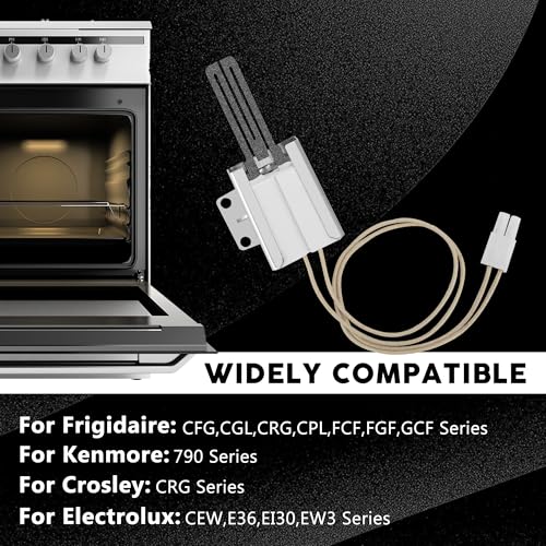 Vypart 316489403/316489400 Oven Bake Igniter for Kenmore Frigidaire Gas Range – 79071389703 79071394700 Compatible