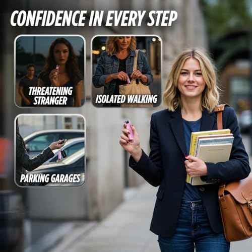 Guard Dog Security Quick Action Pepper Spray Self Defense Keychain, Maximum Strength 1.44 MC, OC Spray, 16-Foot Range, Twist-Lock Safety, Belt Clip for Easy Carry for Women and Men, Made in USA