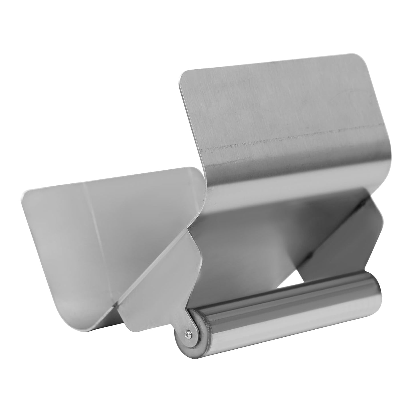 Stainless Steel Landscape Curb Trowel Set, Professional Concrete Edging Tool with Putty Knife, for Smoothing Curbs, Sidewalk, Garden