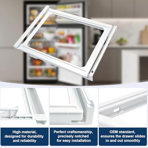 GE Snack Pan Rail Cover WR72X31124 Replacement for GIE/GTE/GTS Models