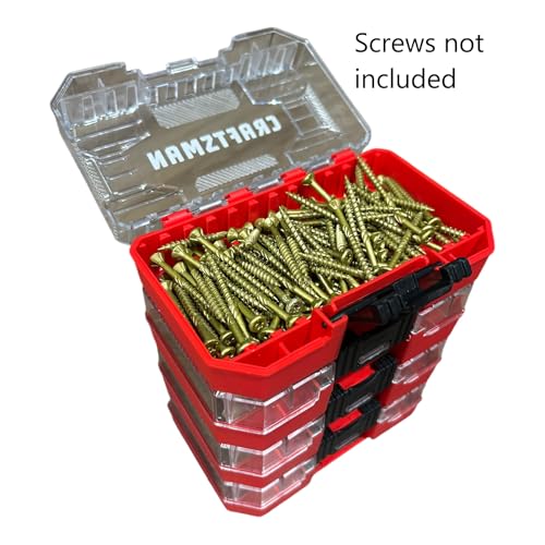 Craftsman Nano Versastack Compatible Stackable Storage Case 4 Pack