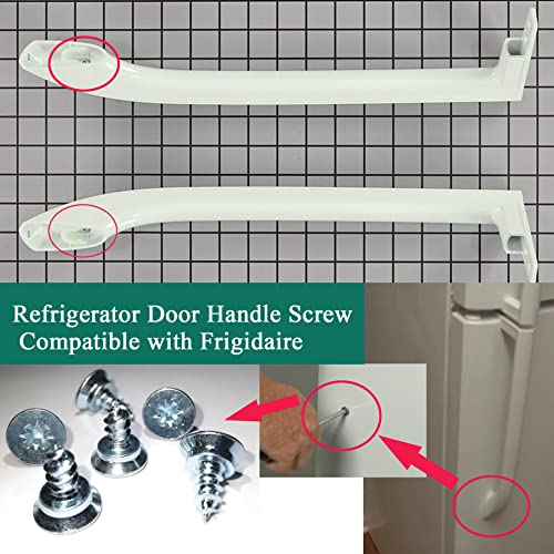 6-Pack Refrigerator Door Handle Screws 240521303 Compatible with Frigidaire & More