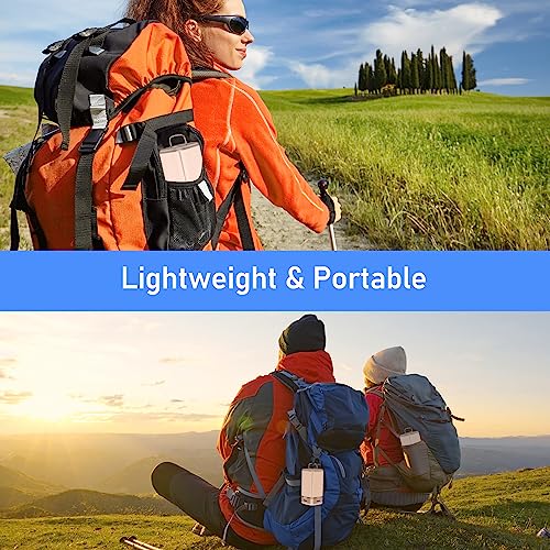Blukar Rechargeable LED Camping Lantern 116 LEDs Warm Gray 7 Modes Portable Light