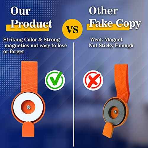 Gadget Beyond Surge Brake Lockout Key, Lock Out Key for UFP Surge Brake Trailer - Magnetic with Heavy Duty Strap - Side Brake Lockout Bracket Compatible with - A-60, A-70, A-75, A-84