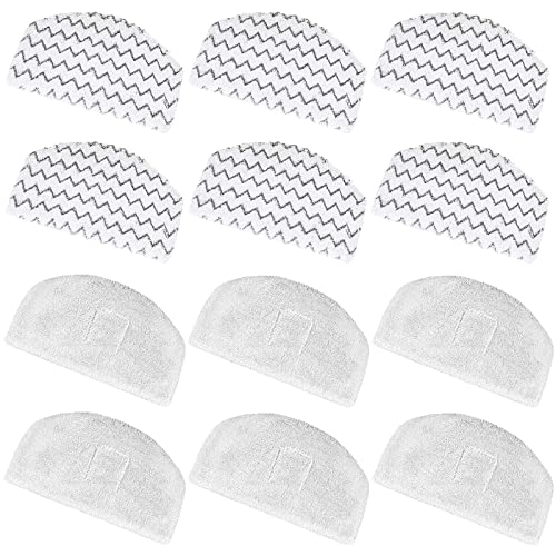 Tivcroxs 12-Pack Steam Mop Replacement Pads for Bissell Powerfresh 1940 Series