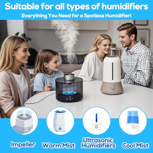 XANGNIER Humidifier Cleaning Brush Kit 8 Pcs Multicolor - Deep Clean