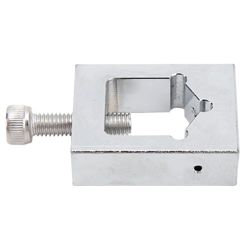 CYSFETENA Nut Bolt Drill Jig Set, Metal Safety Wire Drill Jig for Precise Locking Wire Cross Drilling, Compatible with M12, M10, M8, M6 Thread Sizes, Safety Wire Drill Guide Tool for Secure Drilling