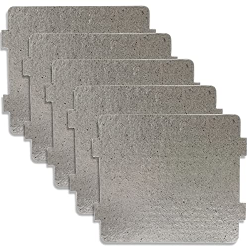 Yuntop 5 Pcs Microwave Waveguide Covers 4 x 4.7 in Mica Sheets