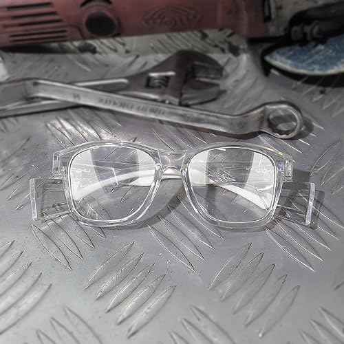 UKNOW Safety Glasses - Anti Fog Lenses - Eye Protection with Side Shields - ANSI Z87.1 Protective Eyewear - UV Protection