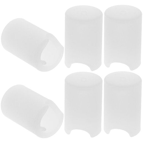 TOYANDONA 6pcs Silicone Drawer Handle Protectors Baby Proof Bumper Covers for Cabinet Door Safety Soft Cushion Edge Protectors for Boys and Girls
