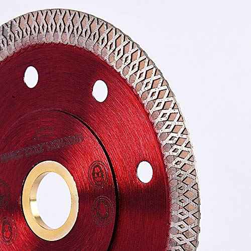 GoYonder 4 Inch Super Thin Tile Saw Blade, Diamond Blade for Angle Grinder, Dry Wet Tile Blade for Ceramic Tile, Concrete, Granite Cutting