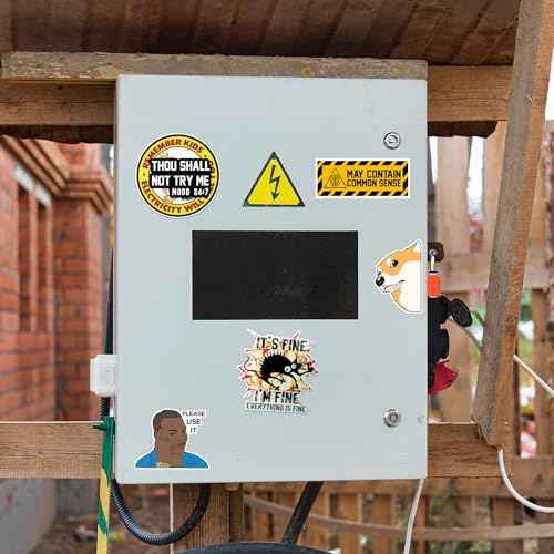 225PCS Funny Hard Hat Stickers (Dirty) for Adults Humor Waterproof Vinyl Welding Helmet, Tool Box, Electrician, Mechanic Construction - Blue Collar Gifts for Men No Repeat