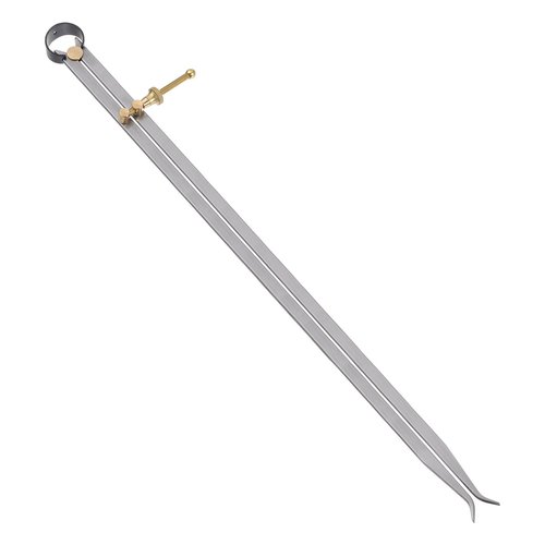 HARFINGTON Spring Joint Caliper 20 inch / 500mm Steel Spring Inside Caliper with Brass Fulcrum for Wood Turning Lathe Work