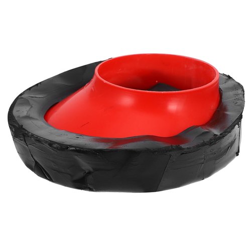 WOONEKY Wax Ring Toilet Seal Offset Toilet Flange Ring Leakproof Universal Fit Easy to Install