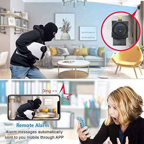 Indoor Surveillance Camera£¬WiFi Camera, HD 4K Camera DIY Module for Home¡¢Office Security - Black