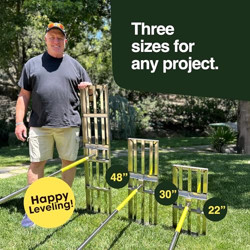 Rocklin® 30-Inch Heavy Duty Lawn Leveling Rake for Soil & Yard Leveling