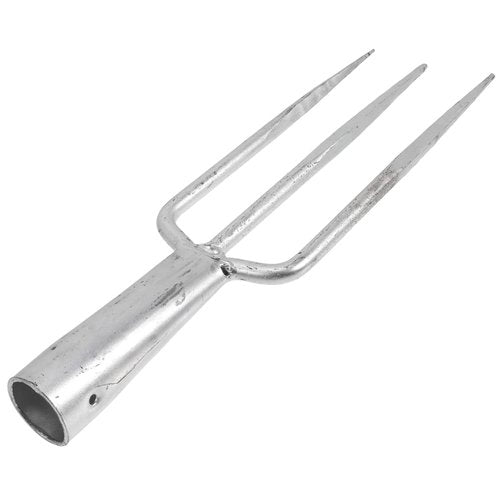 Toddmomy Multi-Purpose 3 Prong Gardening Fork Professional Puller Compact Iron Fork for Fishing and Gardening