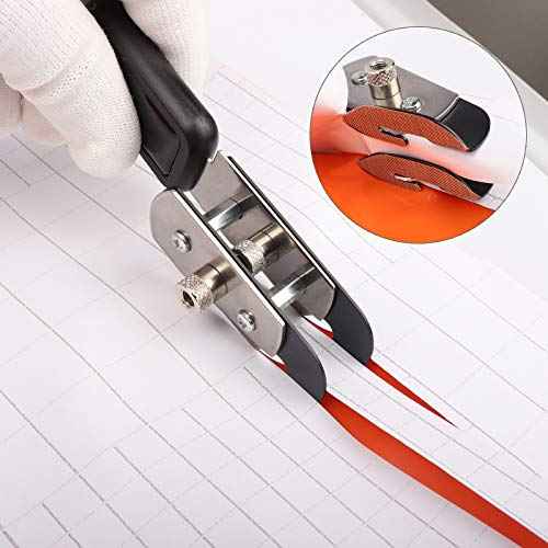 Gomake Bodyguard Vinyl Backing Cutter Knife PTFE-Coating Sticker, Pack of 50