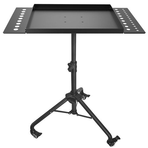 Rolling Tool Tray Cart, Mobile Work Table Tool Tray with 2 Tool Holder Metal Tattoo Tray Height Adjustable, Tool Table Rolling Utility Cart, Tray Cart Tool Storage for Salon Garage Bike Work Shop