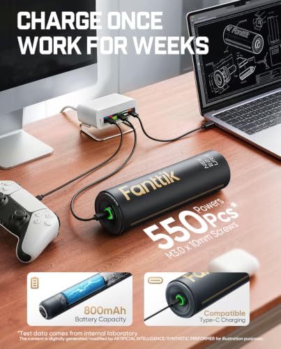 Fanttik E2 Ultra Electric Screwdriver for Electronics - Space Grey