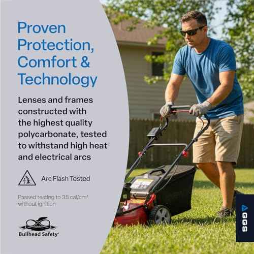 Bullhead Safety Eyewear BH2763AF Pompano, Matte Black Frame/Temple Smoke Af Lens Black Tpr Nose Piece And Temple Ends