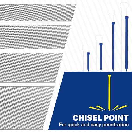 WORKPRO 1200 Count 18 Gauge Brad Nails, (2£¢,1-1/2£¢,1-1/4£¢,3/4£¢), Universal Brad Nail Gun Nails for Pneumatic & Electric Brad Nailers