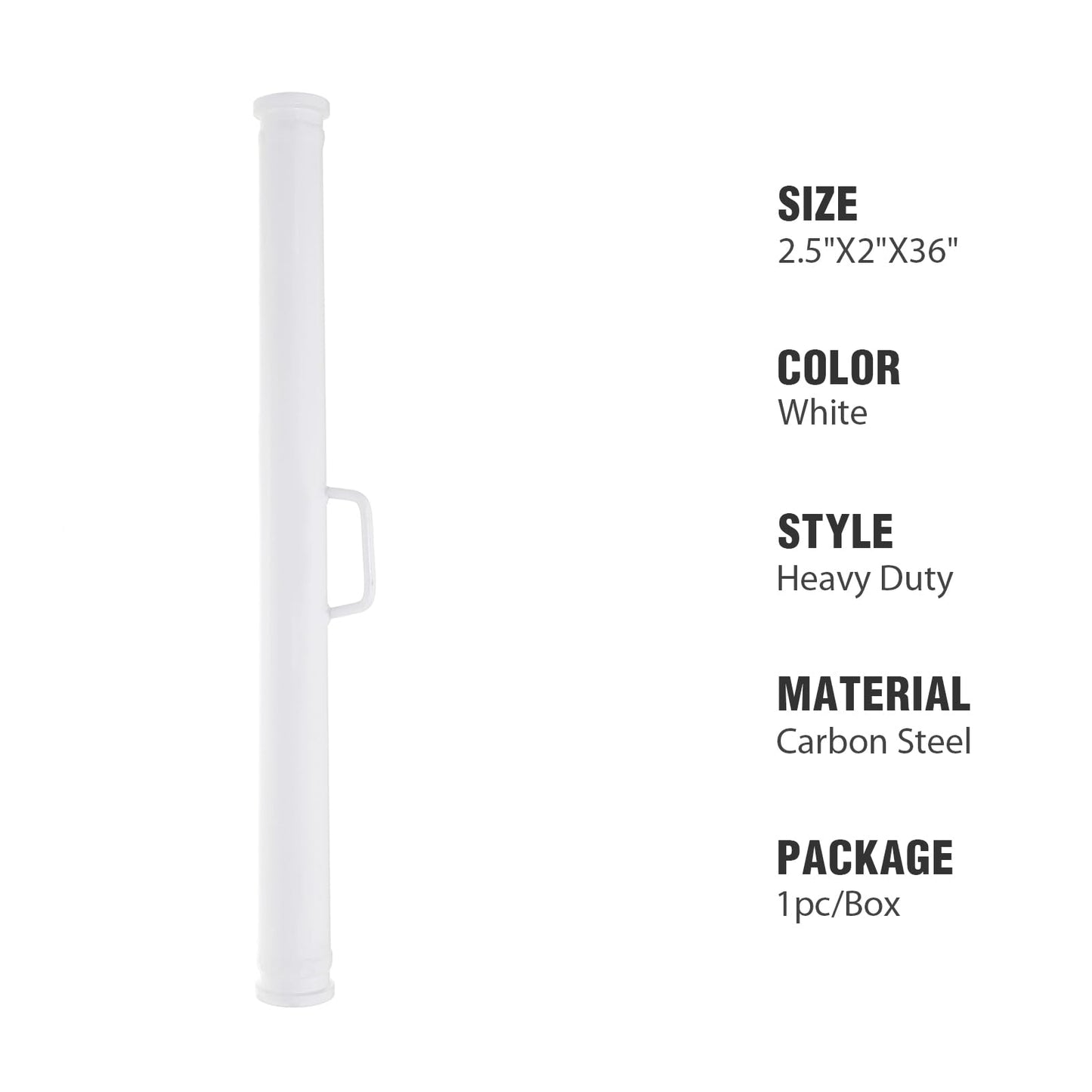 Concrete Pump Parts 2.5"X2"X36" Reducer, HD-HD | 1 pcs/box