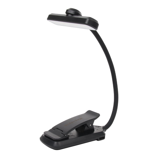 Bsdgeclogy 24 Led Rechargeable Book Light For Reading In Bed-Eye Caring 3 Color Temperatures,80 Hrs Runtime Lightweight Clip-On Lamp, Perfect For Kids, Book Lovers, And Student Gifts (Black, Rotating)