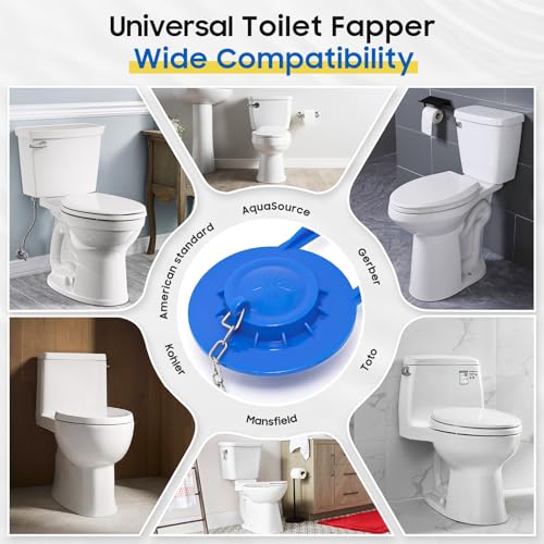 Forynade Universal 2-Inch Toilet Flapper Replacement Kit for American Standard Kohler Toto
