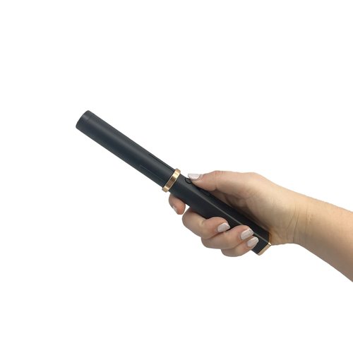 Streetwise Hair Fryer Brush Stun Gun - Concealed Self Defense Weapon for Women, High Voltage, Rechargeable USBC, Safety Switch, LED Flashlight, Removable Washable Head,Compact Personal Security Device