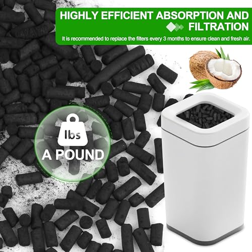 Charcoal Refills for Lomi Kitchen Composter - 1 lb Activated Carbon Odor Absorber