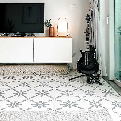 Wall Stencils for Painting Large Pattern 12" x 12", Reusable Large Floor Stencils, Simple Tile Stencils for Decor (NS5)